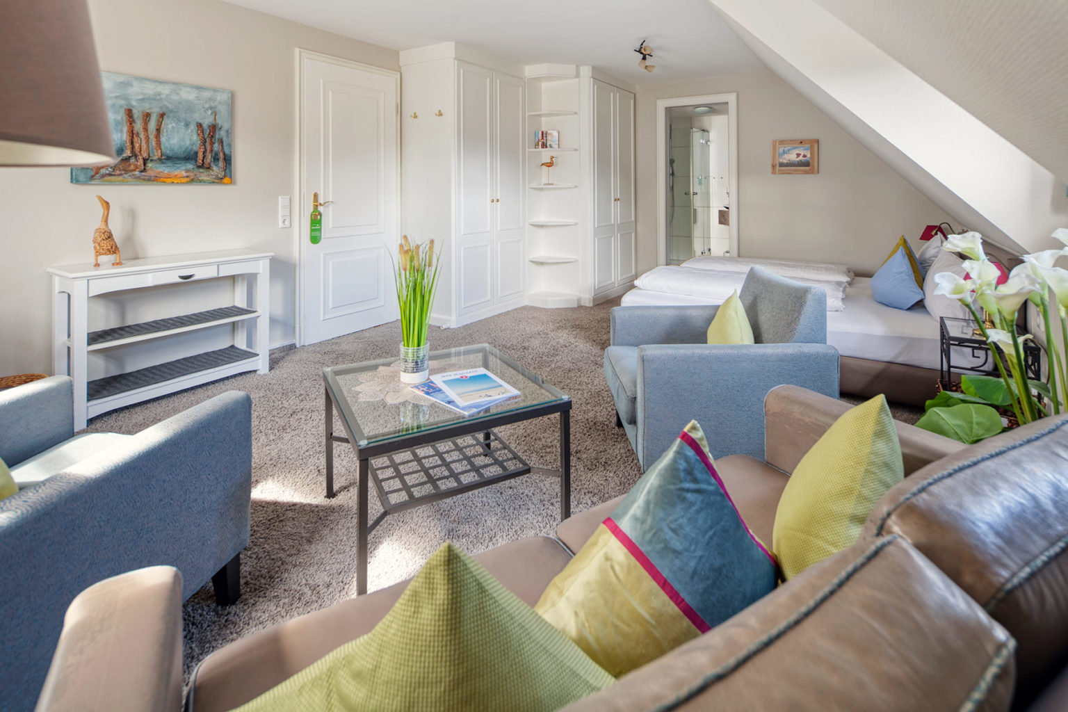 Juniorsuite Morsum - Wohn-Schlafraum Perspektive 2