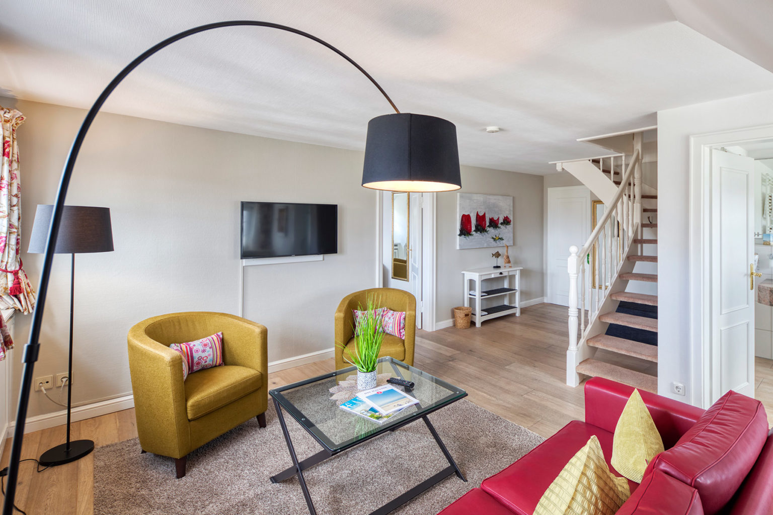 Suite Kampen - Wohnraum erste Etage