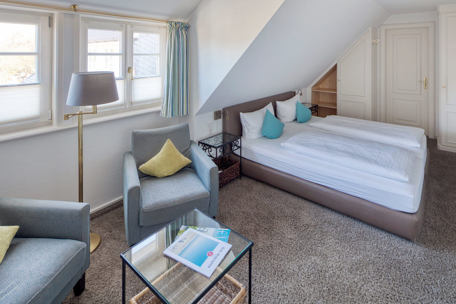 Doppelzimmer Munkmarsch - Wohn-Schlafraum - Ansicht 2