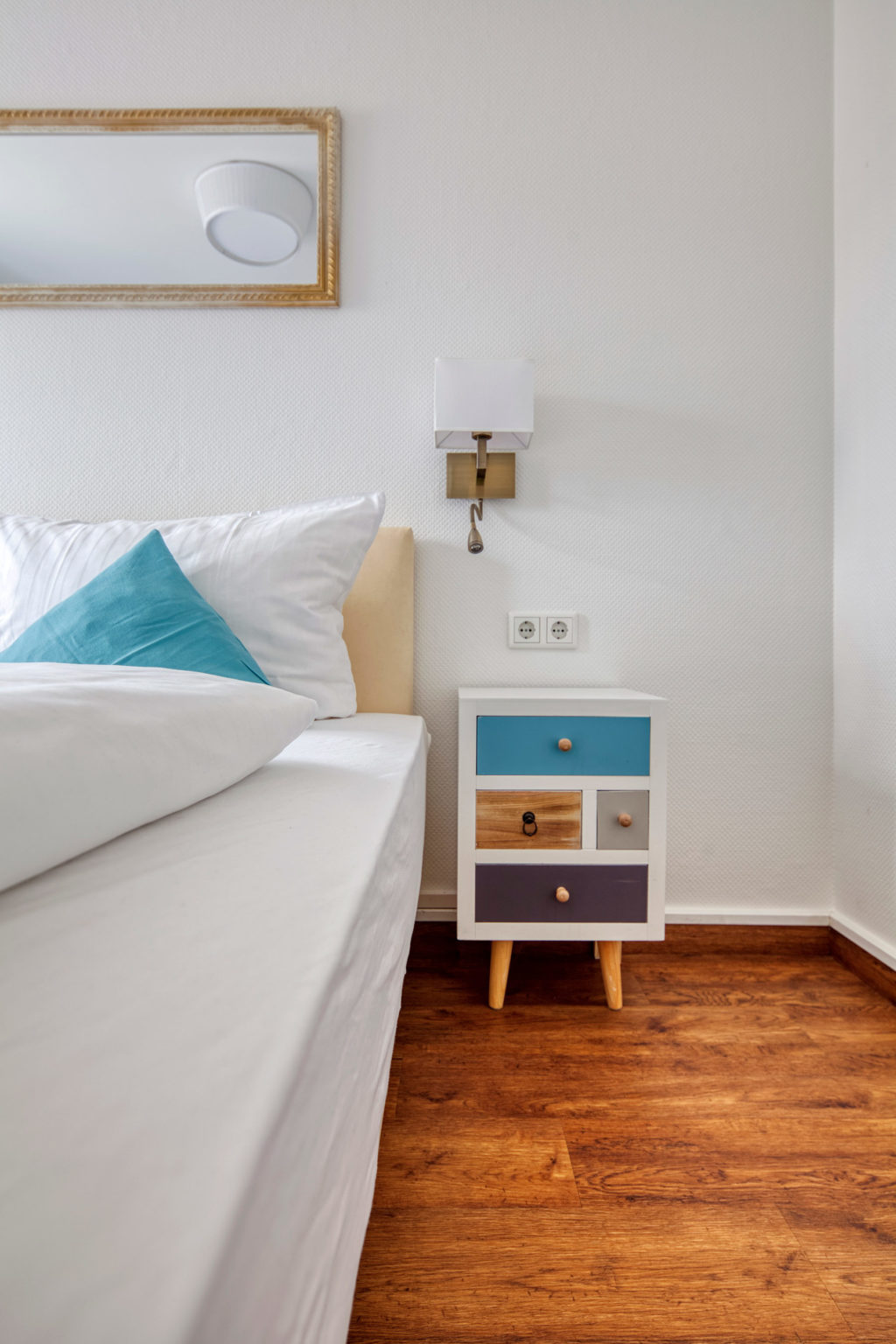 Suite Westerland - Detail Schlafraum