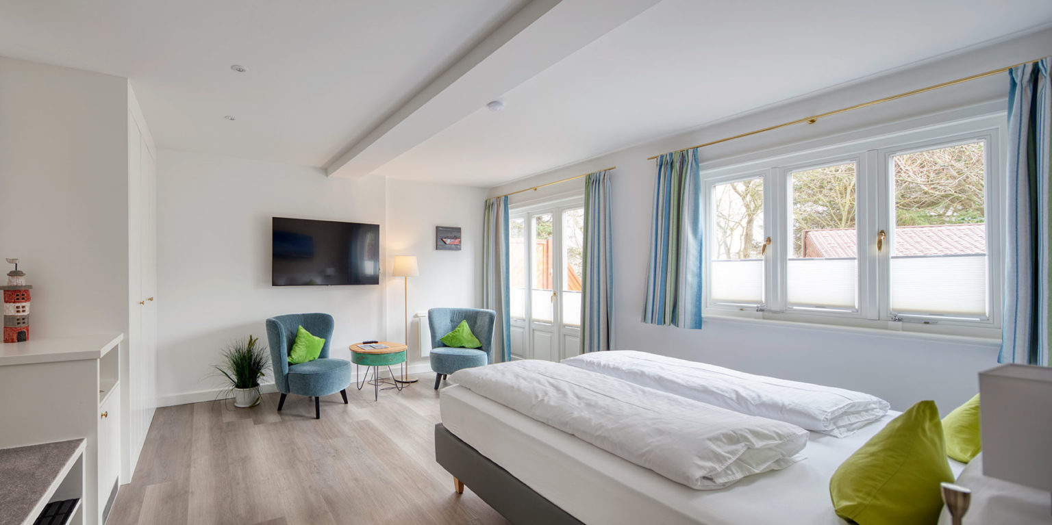 Juniorsuite Hörnum - Wohn-Schlafraum - Perspektive 2