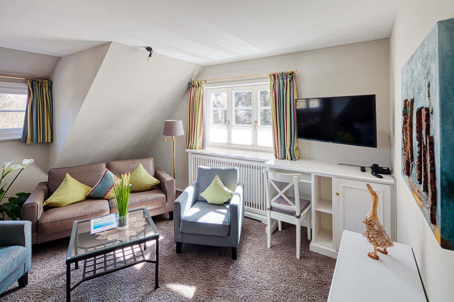 Juniorsuite Morsum - Wohn-Schlafraum Perspektive 3