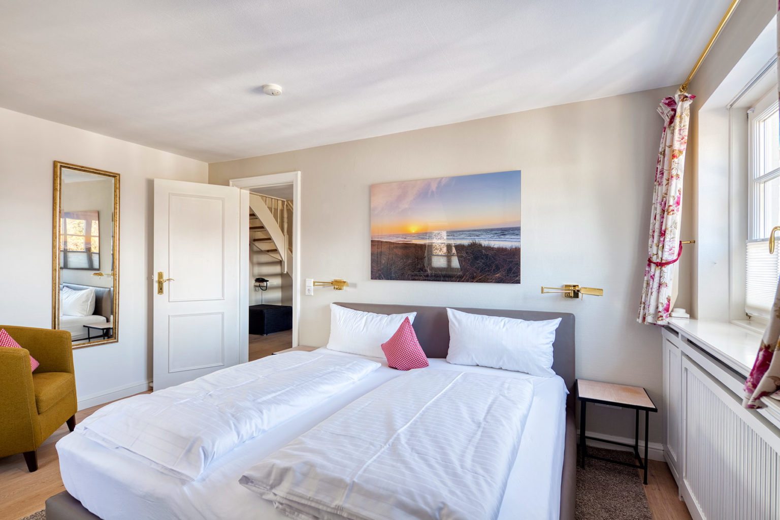 Suite Kampen - Schlafraum erste Etage - Ansicht 2